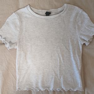 ribbed crop top